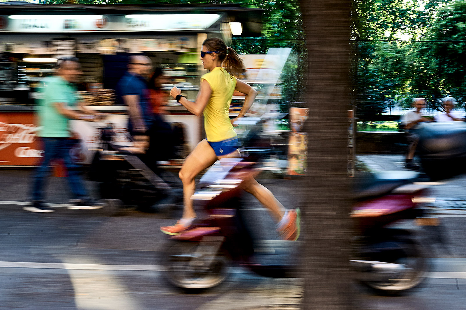 Federica de nicola training by Alessandro Vona